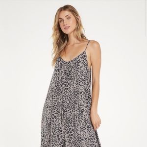 Z Supply leopard flared jumpsuit